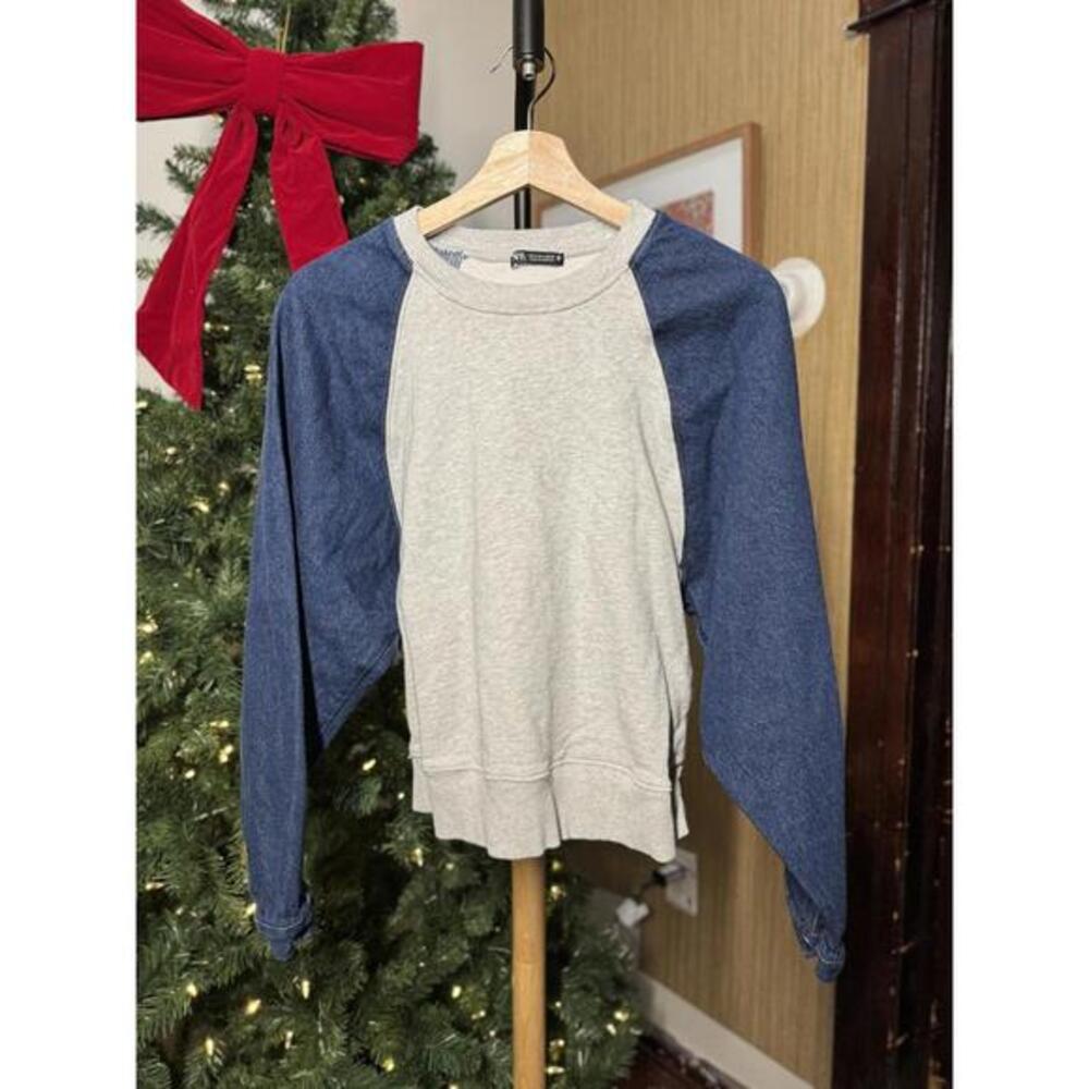 Zara Mens Raglan Sleeve Sweatshirt